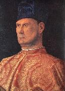 BELLINI, Giovanni Portrait of a Condottiere (Jacopo Marcello)  yr6 Spain oil painting reproduction